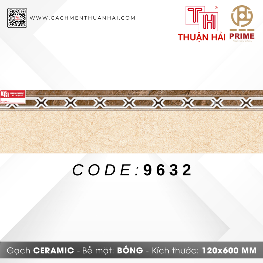 GẠCH TRANG TRÍ 12x60 PRIME 9632