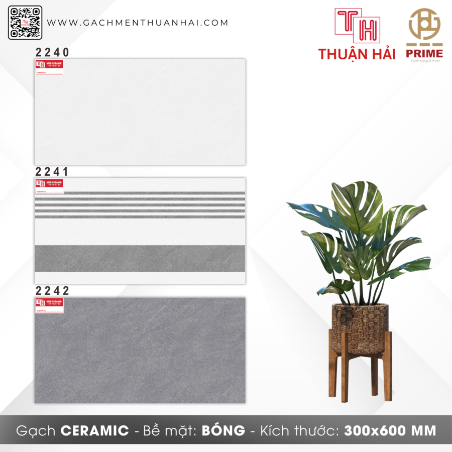 GẠCH ỐP TƯỜNG 30x60 PRIME 2240 - 2241 - 2242