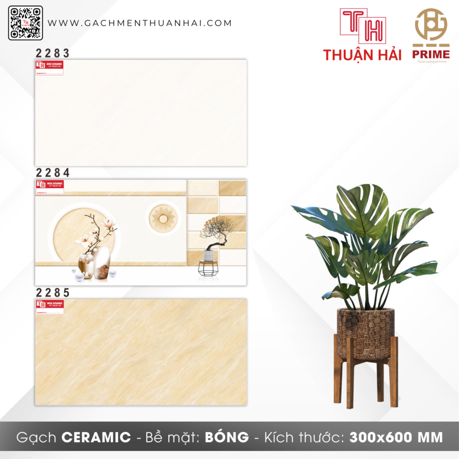 GẠCH ỐP TƯỜNG 30x60 PRIME 2283 - 2284 - 2285