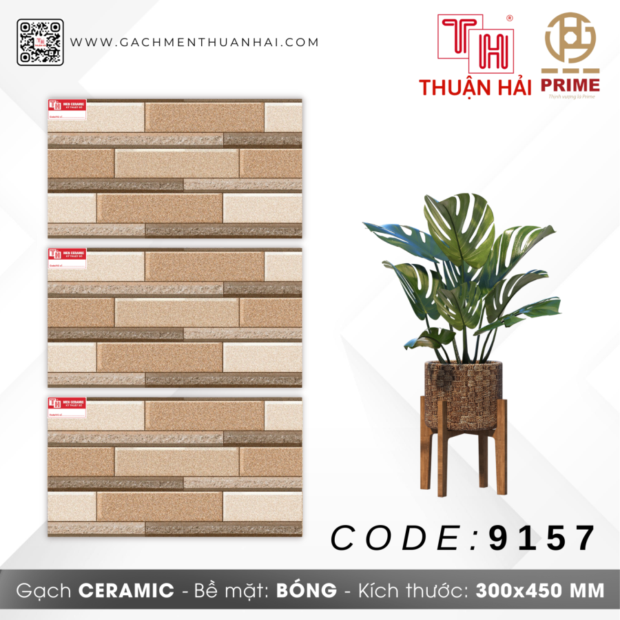 GẠCH TRANG TRÍ 30x45 PRIME 9157