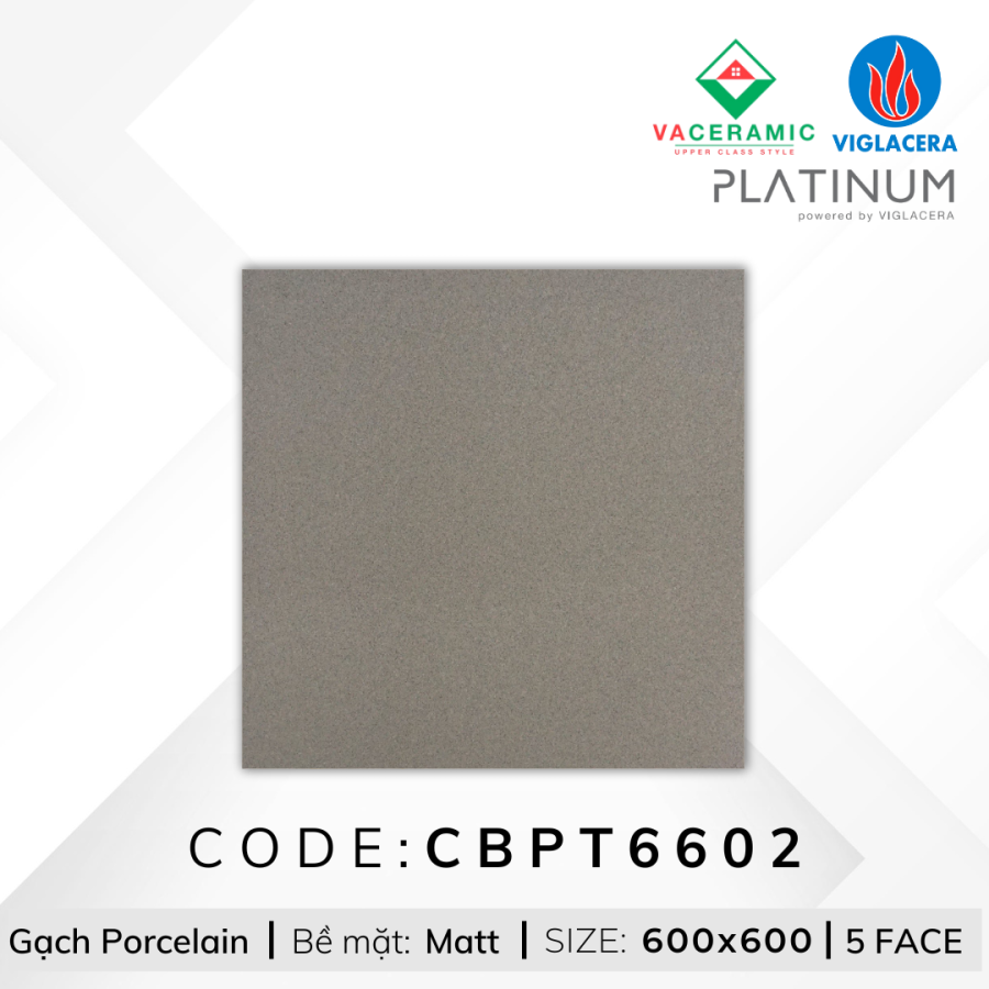 GẠCH LÁT NỀN 60x60 VIGLACERA CBPT6602