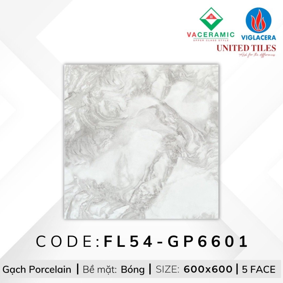 GẠCH LÁT NỀN 60x60 VIGLACERA FL54-GP6601