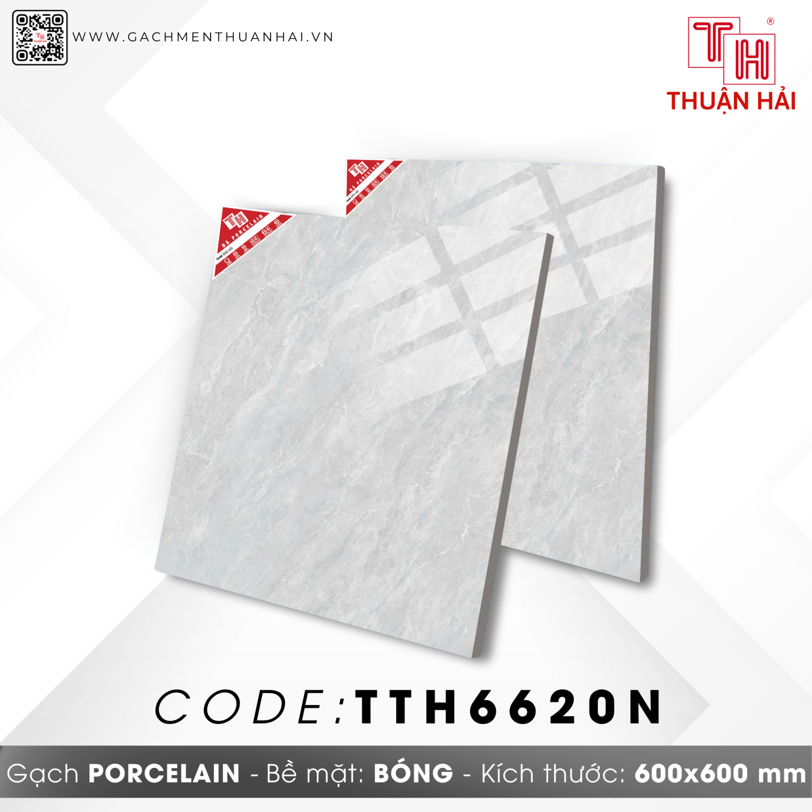 GẠCH LÁT NỀN 60x60 HÀ THANH 6620N