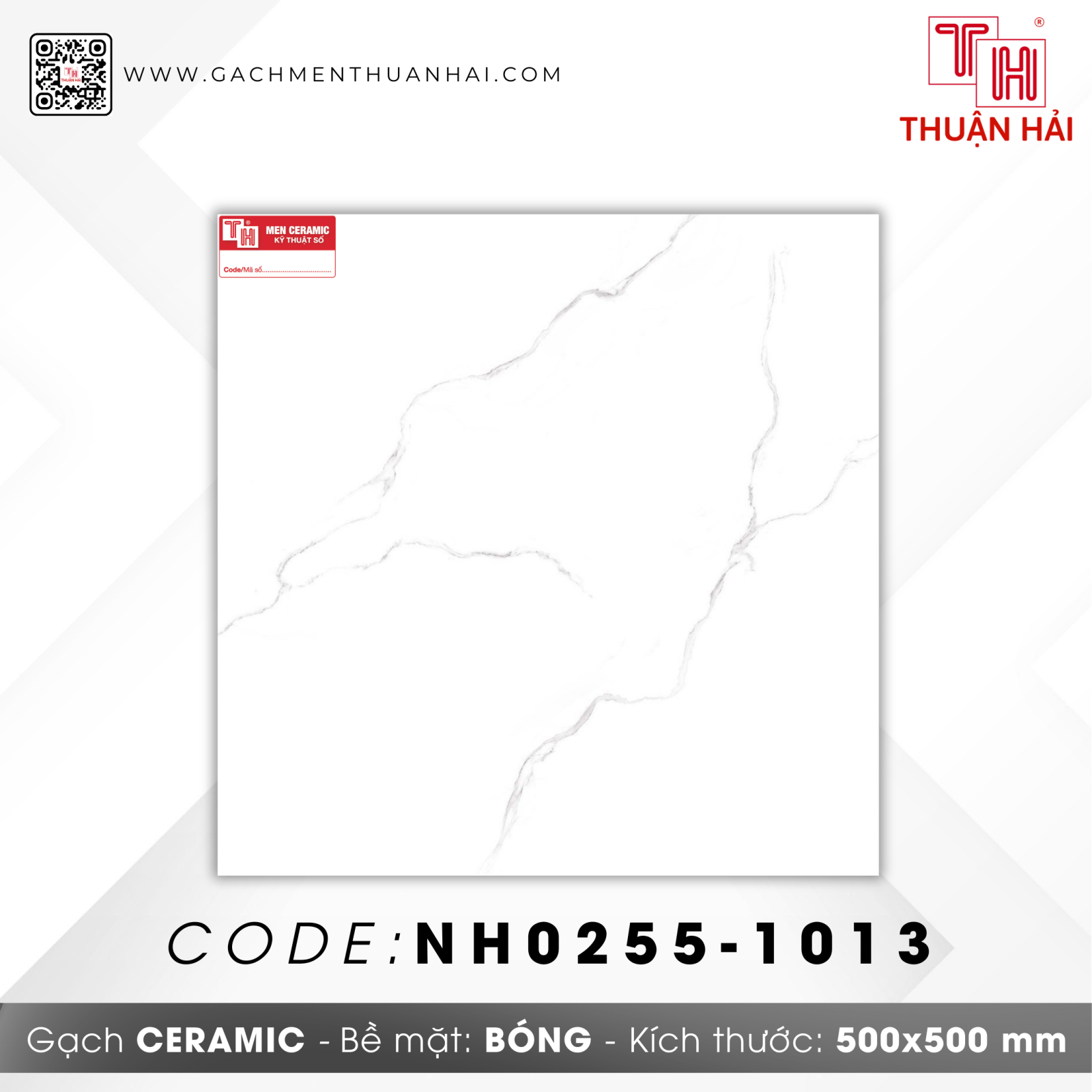 GẠCH LÁT NỀN 50x50 NICE HAPPY 1013