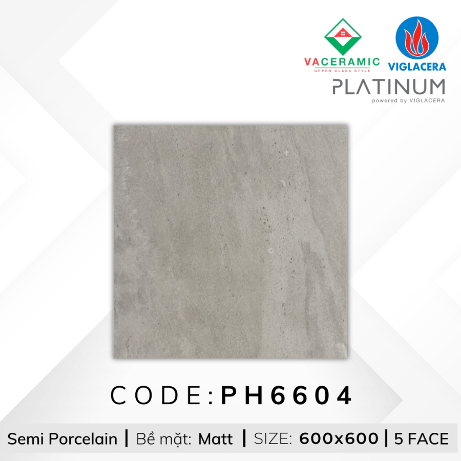 GẠCH LÁT NỀN 60x60 VIGLACERA PH6604