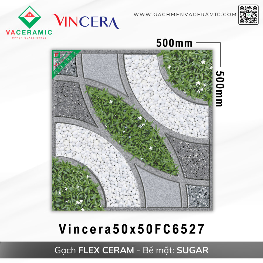 GẠCH SÂN VƯỜN 50x50 VINCERA 6527