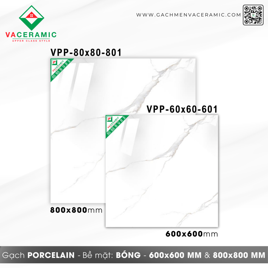 GẠCH LÁT NỀN 80x80 NICE VPRO VPP.801