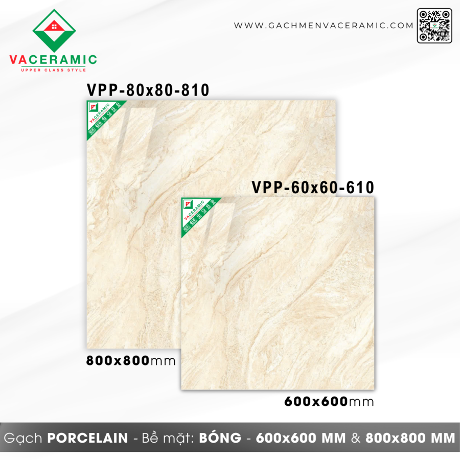 GẠCH LÁT NỀN 80x80 NICE VPRO VPP.810