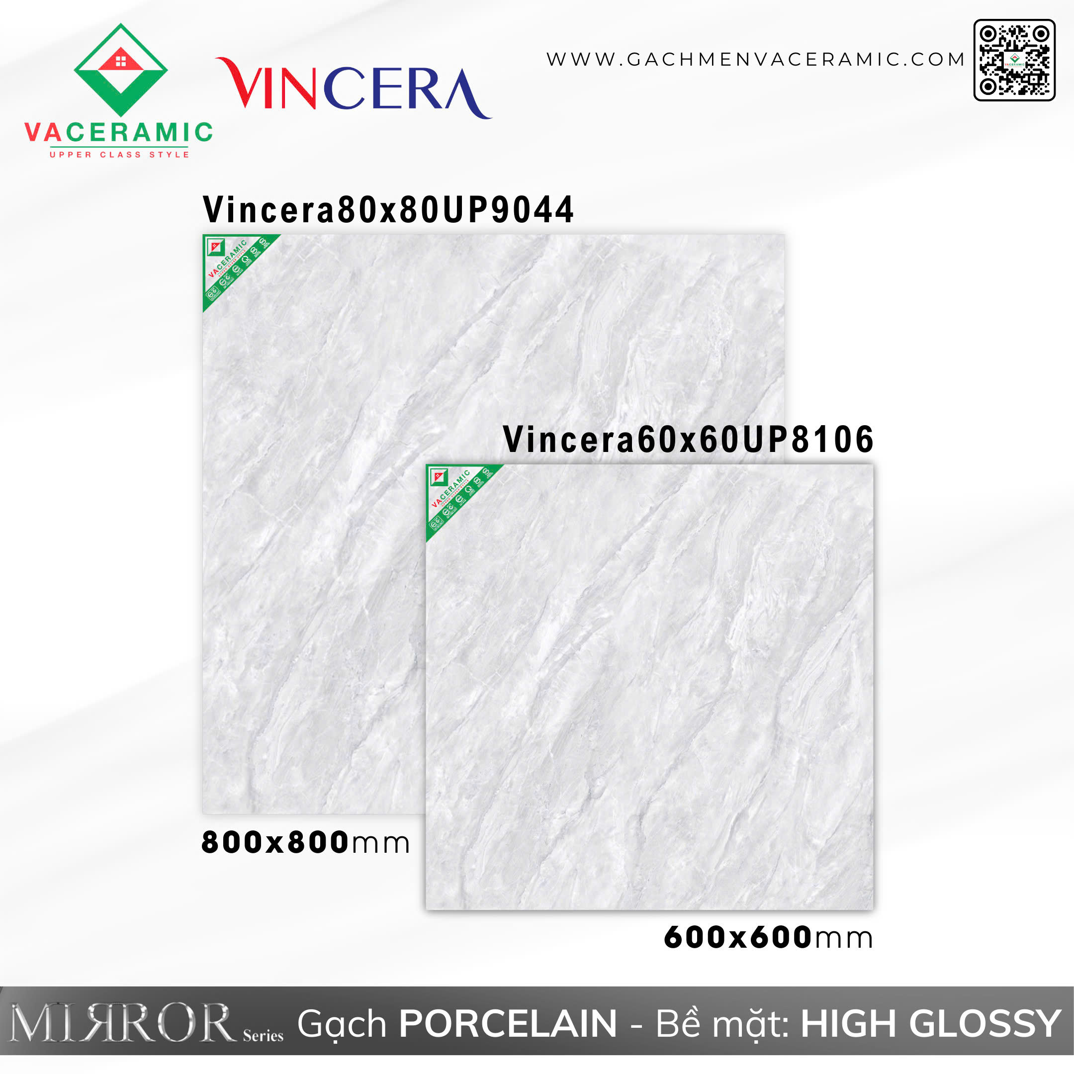 Gạch Lát Nền Vincera 80x80 9044