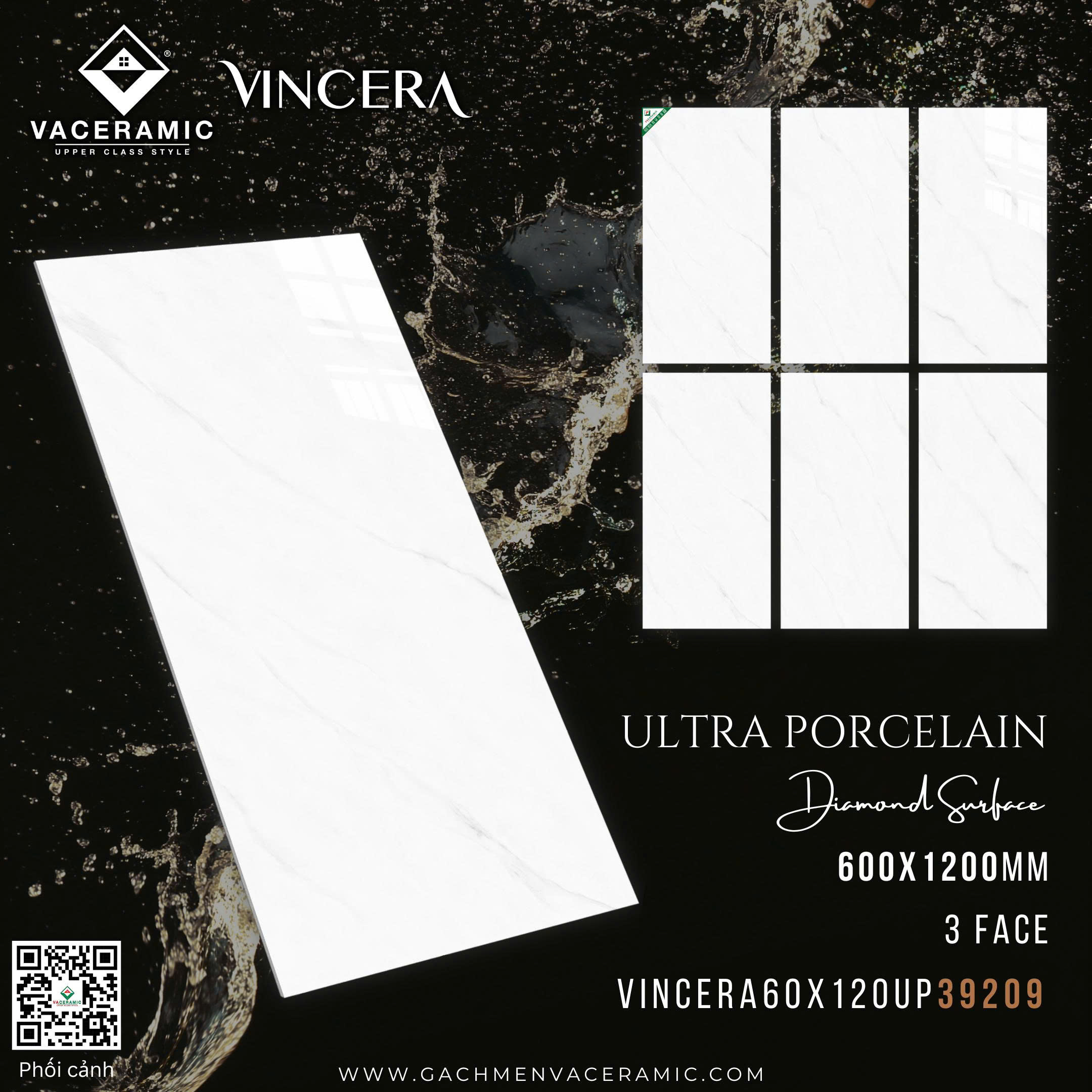 Gạch Lát Nền Vincera 60x120 39209