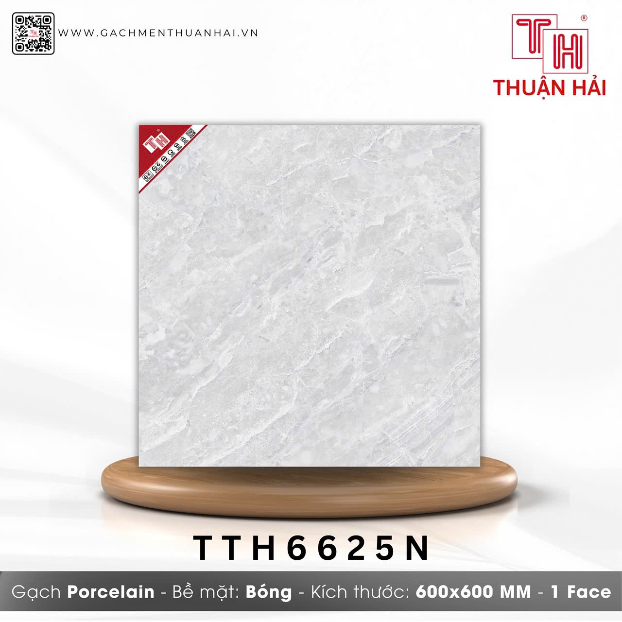 GẠCH LÁT NỀN 60x60 HÀ THANH 6625N