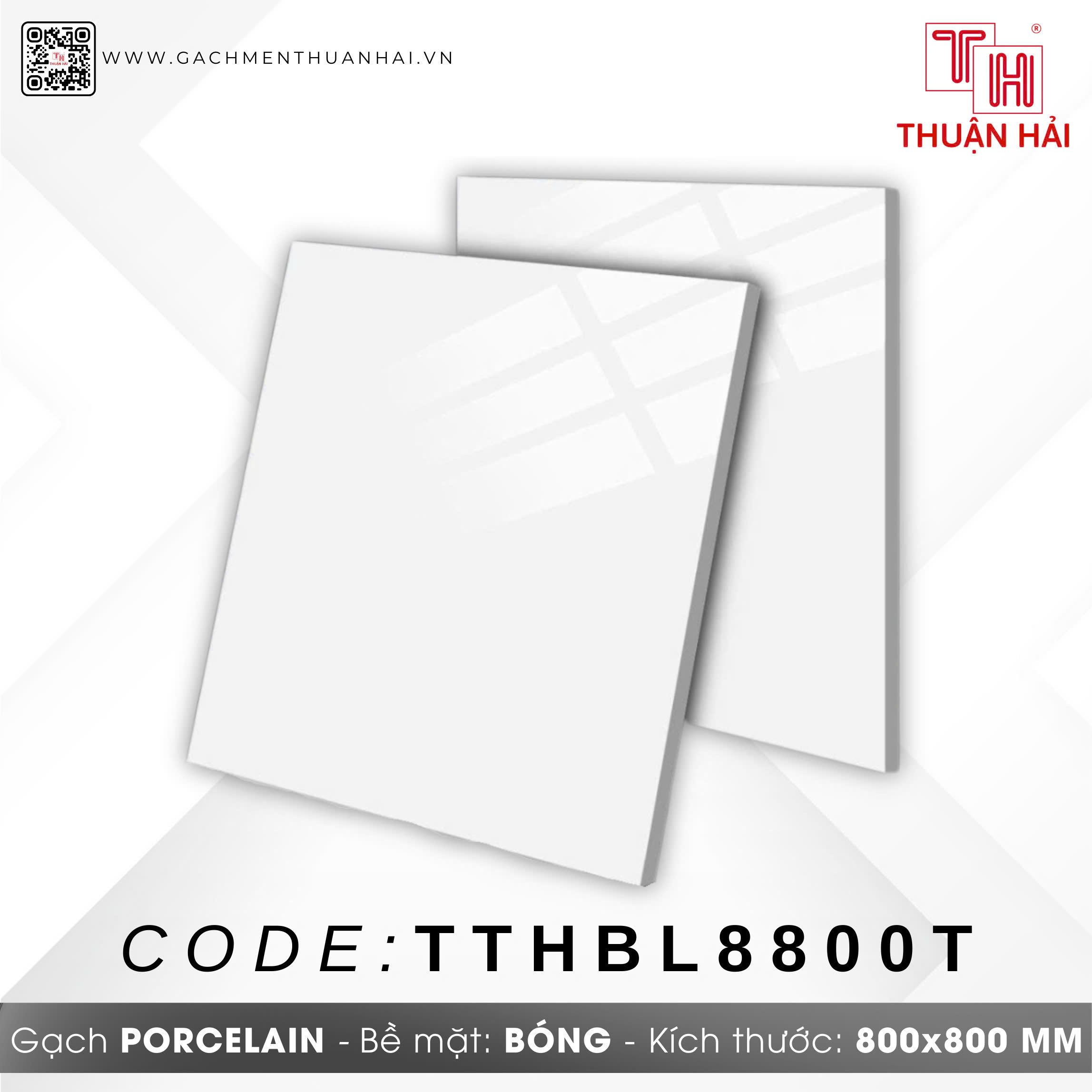 GẠCH LÁT NỀN 80x80 HÀ THANH 8800T