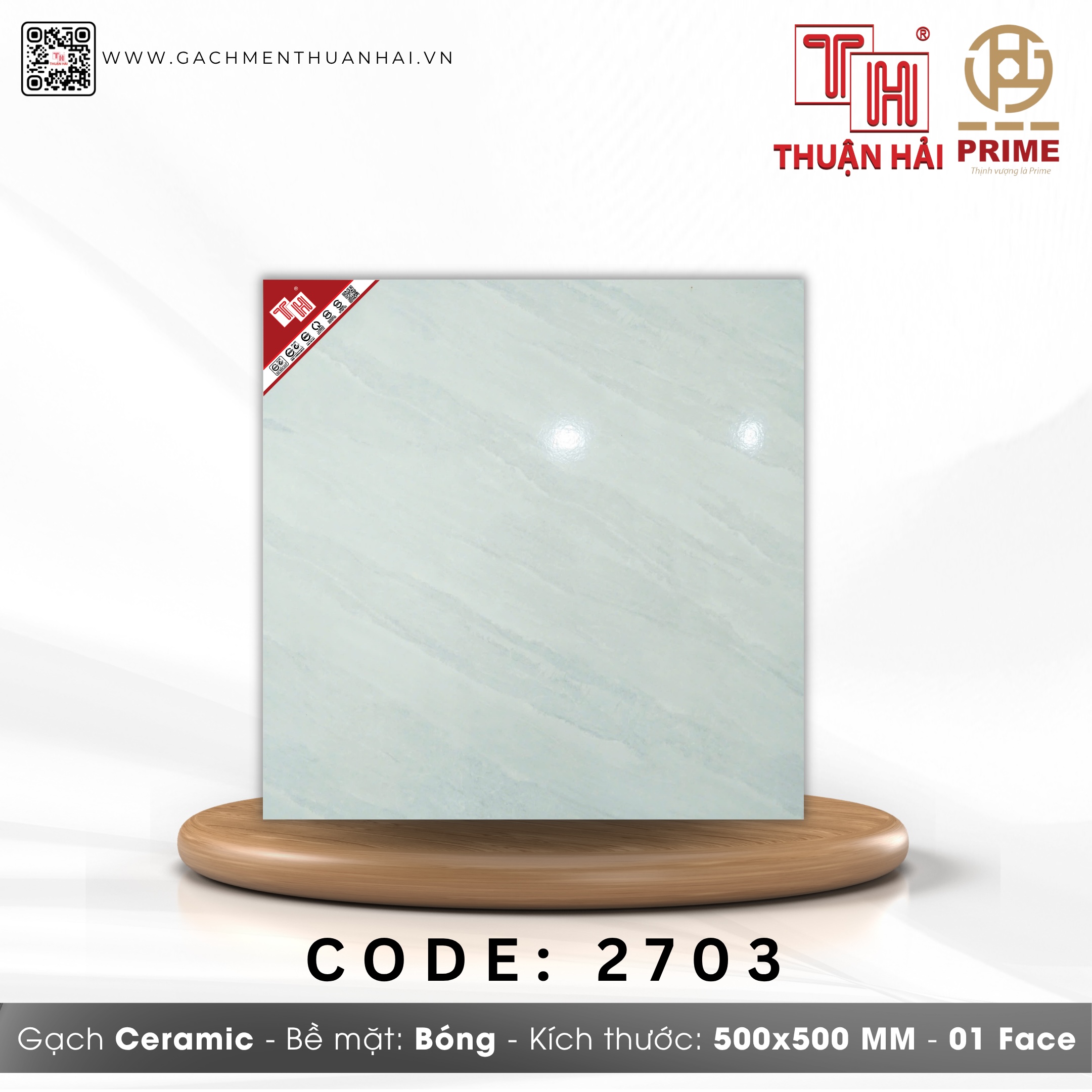 GẠCH LÁT NỀN 50x50 PRIME 2703