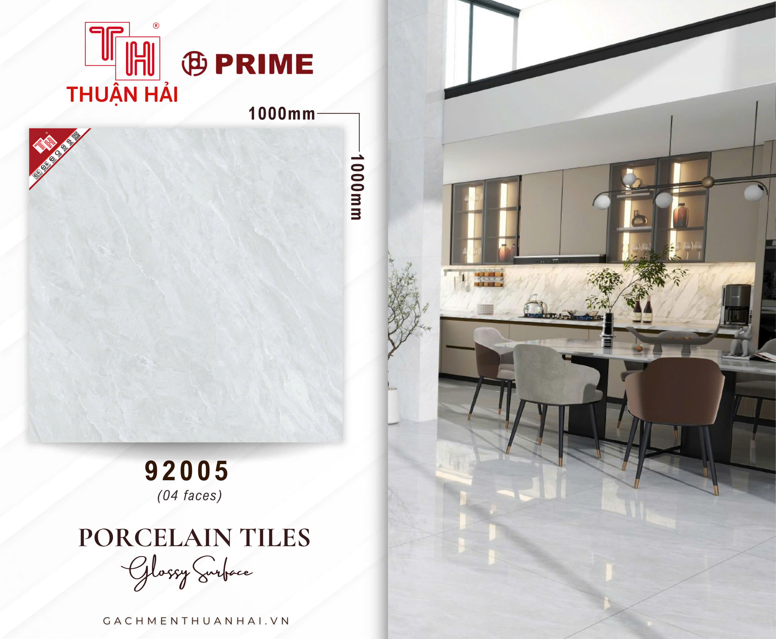 GẠCH LÁT NỀN 100X100 PRIME 92005